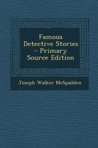 Cover of Famous Detective Stories