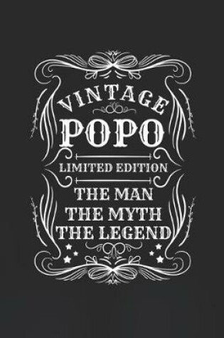 Cover of Vintage Popo Limited Edition The Man The Myth The Legend