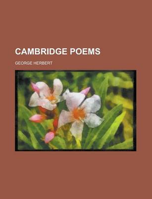 Book cover for Cambridge Poems