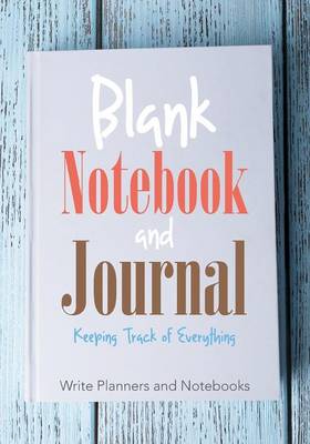Book cover for Blank Notebook and Journal