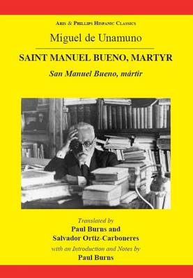 Book cover for Unamuno: Saint Manuel Bueno, Martyr