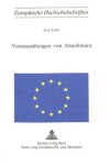 Book cover for Vorauszahlungen Von Abnehmern