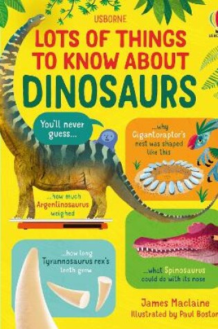 Cover of Lots of Things to Know About Dinosaurs