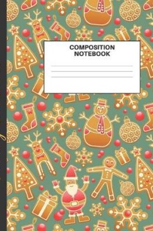 Cover of Merry Christmas Composition Notebook