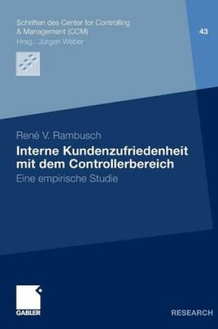 Cover of Interne Kundenzufriedenheit mit dem Controllerbereich