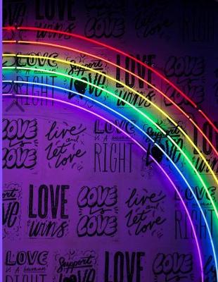 Book cover for Colorful Rainbow Love