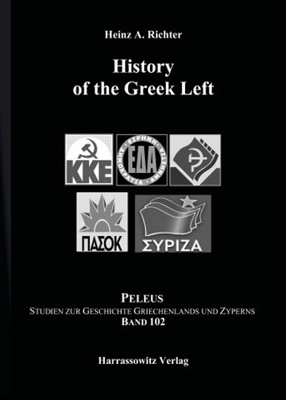 Book cover for History of the Greek Left