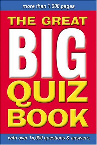 Book cover for Great Big Quiz Book