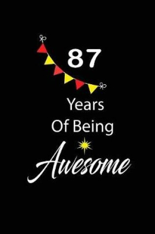 Cover of 87 years of being awesome