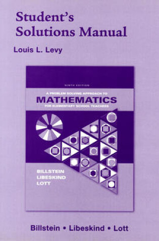 Cover of Student Solutions Manual for Elementary School Teachers