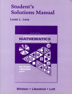 Book cover for Student Solutions Manual for Elementary School Teachers