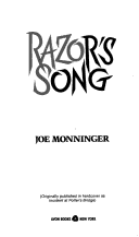 Book cover for Razor's Song