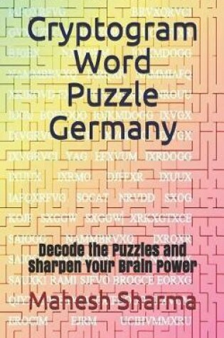 Cover of Cryptogram Word Puzzle Germany