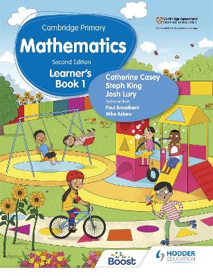 Book cover for Cambridge Primary Mathematics Learner's Book 1 Second Edition