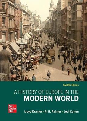 Book cover for Connect 12-Month Access Card for a History of Europe in the Modern World