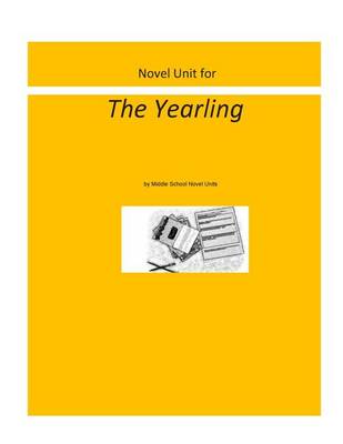 Book cover for Novel Unit for The Yearling