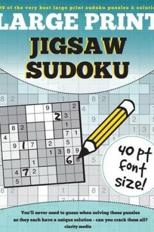 Cover of Large Print Jigsaw Sudoku