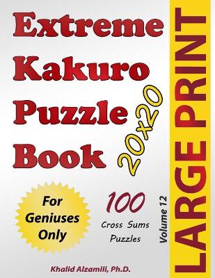 Book cover for Extreme Kakuro Puzzle Book