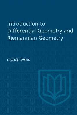 Cover of Introduction to Differential Geometry and Riemannian Geometry