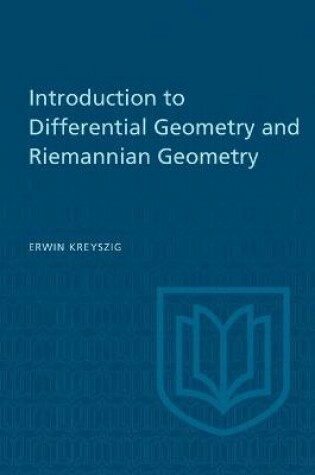 Cover of Introduction to Differential Geometry and Riemannian Geometry