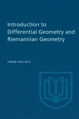 Book cover for Introduction to Differential Geometry and Riemannian Geometry