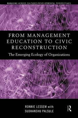 Cover of From Management Education to Civic Reconstruction