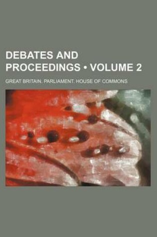 Cover of Debates and Proceedings (Volume 2)