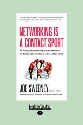 Book cover for Networking is a Contact Sport
