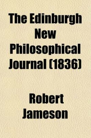 Cover of Edinburgh New Philosophical Journal (Volume 20)