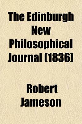 Book cover for Edinburgh New Philosophical Journal (Volume 20)