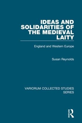 Book cover for Ideas and Solidarities of the Medieval Laity