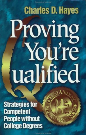 Book cover for Proving You're Qualified