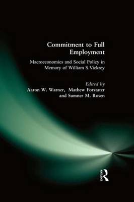 Book cover for Commitment to Full Employment