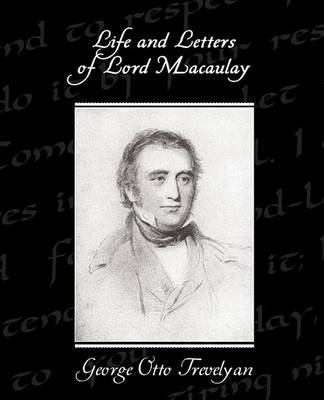 Book cover for Life and Letters of Lord Macaulay