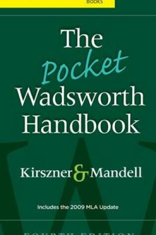 Cover of The Pocket Wadsworth Handbook