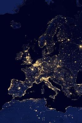 Book cover for The Lights of Europe at Night Seen From Space Journal