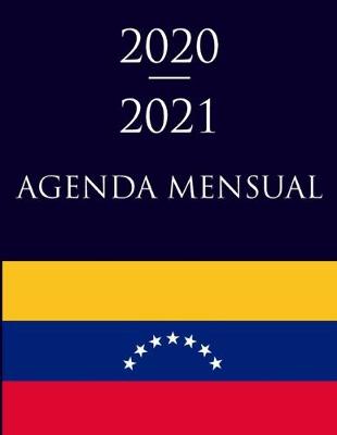 Book cover for 2020-2021 Agenda Mensual