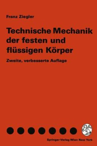 Cover of Technische Mechanik Der Festen Und FL Ssigen K Rper