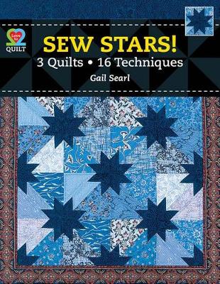 Book cover for Sew Stars! 3 Quilts, 16 Techniques