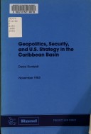 Book cover for Geopolitics, Security, and U.S. Strategy in the Caribbean Basin