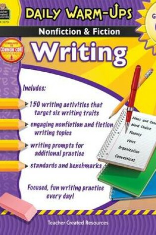Cover of Nonfiction & Fiction Writing Grd 6