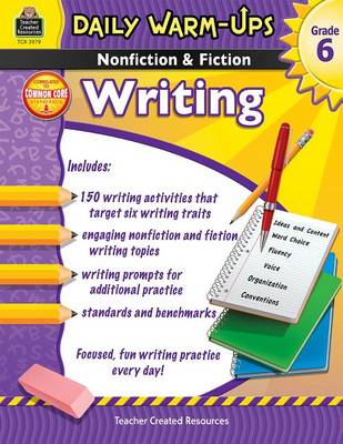 Cover of Nonfiction & Fiction Writing Grd 6