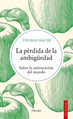 Book cover for Pérdida de la Ambigüedad, La