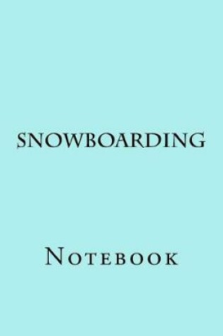 Cover of Snowboarding