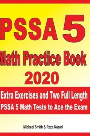 Cover of PSSA 5 Math Practice Book 2020