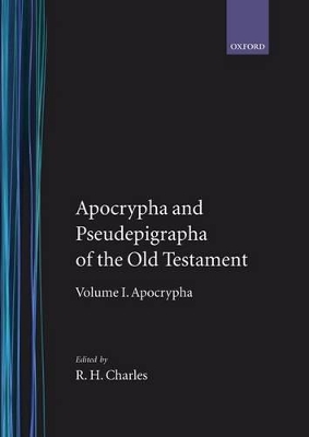 Cover of The Apocrypha and Pseudepigrapha of the Old Testament