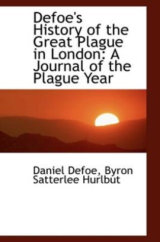 Cover of Defoe's History of the Great Plague in London