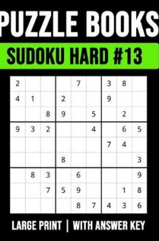 Cover of Puzzle Books Sudoku Hard #13