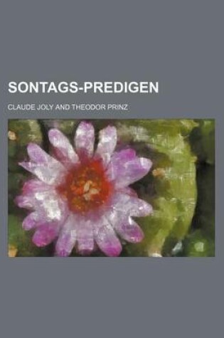 Cover of Sontags-Predigen