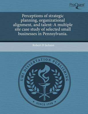 Book cover for Perceptions of Strategic Planning